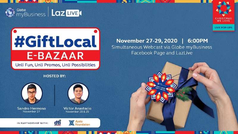 Shop for a Cause This Christmas at Globe myBusiness Gift Local E-Bazaar