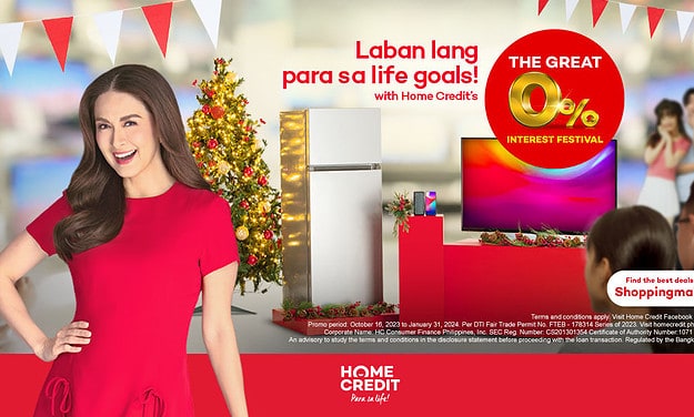 Home Credit makes the holiday season merrier with Marian Rivera, 0% holiday deals